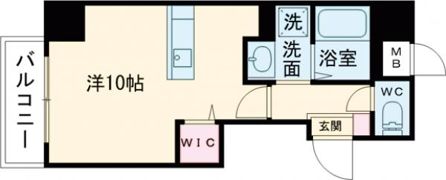 フォーエス熊本駅前Ⅲの間取り画像