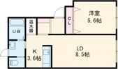 モイザリリバーハイツの間取り画像