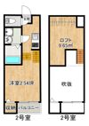 MODERN PALAZZO 諫早BRILLERの間取り画像