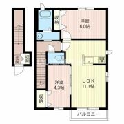 シャーメゾンpark－Nの間取り画像