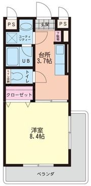 シンシアの間取り画像
