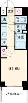プレサンス ハーバーランド アンド・シーの間取り画像