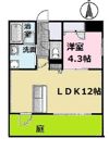 I’s GIFUEKIMAEの間取り画像