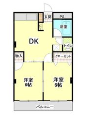 グリーンパークの間取り画像