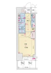 プレサンス ハーバーランド アンド・シーの間取り画像