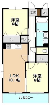 パーク高島Nの間取り画像