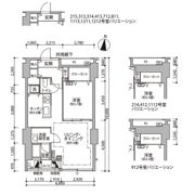 東雲キャナルコートCODAN11号棟の間取り画像