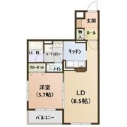 リリーローサの間取り画像