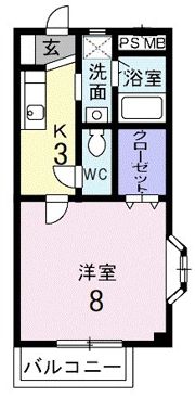 プロスペール・Kの間取り画像