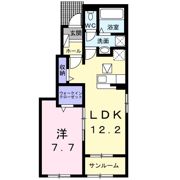 ハピネスハイムの間取り画像