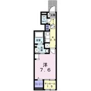 アンド ザ ブルー Ⅱの間取り画像