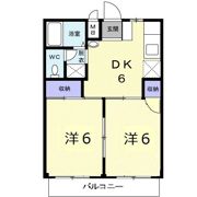 シティハイツなかのの間取り画像