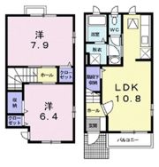 エイチ マーブルの間取り画像