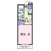 プラティークヌーヴォーの間取り画像