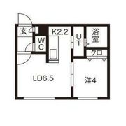 エール平岸の間取り画像