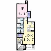 アルバニー浄水Bの間取り画像