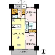 ロージェ泉中央の間取り画像