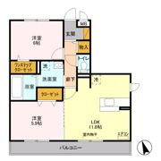 アリオン Aの間取り画像