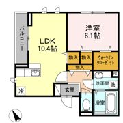 セジュール下北沢の間取り画像