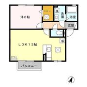 セットレーヴの間取り画像