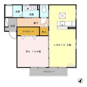 パストラル Bの間取り画像