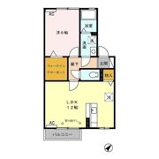 リビングタウン愛野南 Cの間取り画像