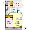 クレセントⅦの間取り画像