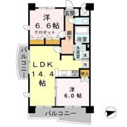 リュイール桃山台の間取り画像