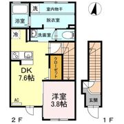 グランメゾン祇園の間取り画像