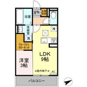 ハイアークFの間取り画像