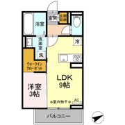 ハイアークFの間取り画像