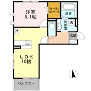 サニー ウェストの間取り画像