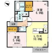 エスポワールCの間取り画像