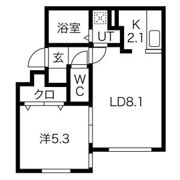 Ajelm(アジェルム)の間取り画像