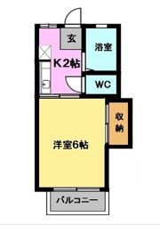 アーバン折立 南棟の間取り画像