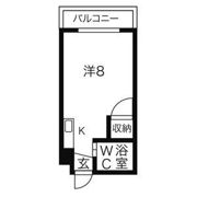 ダイヤモンドハウスの間取り画像