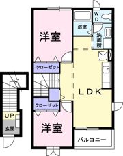 アルティプラーノAの間取り画像