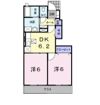クラール・プラッツBの間取り画像