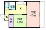 下井マンションの間取り画像