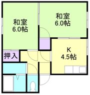 ビューラー広﨑Ⅱの間取り画像