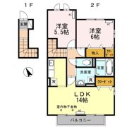 イースト コテージの間取り画像