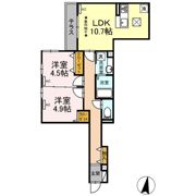 シャトン湘南藤沢の間取り画像
