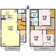 エスポワール伏見 Bの間取り画像