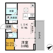 トレンタ 氷室の間取り画像