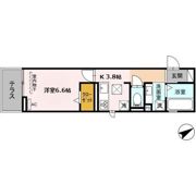 トレンタ 氷室の間取り画像