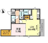 フローラ清水丘の間取り画像