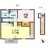リバーハイツ東堀の間取り画像