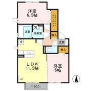 エスポワール E棟の間取り画像