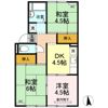 朝日コーポ A棟の間取り画像