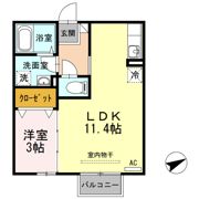 ユイマールガーデンⅢの間取り画像